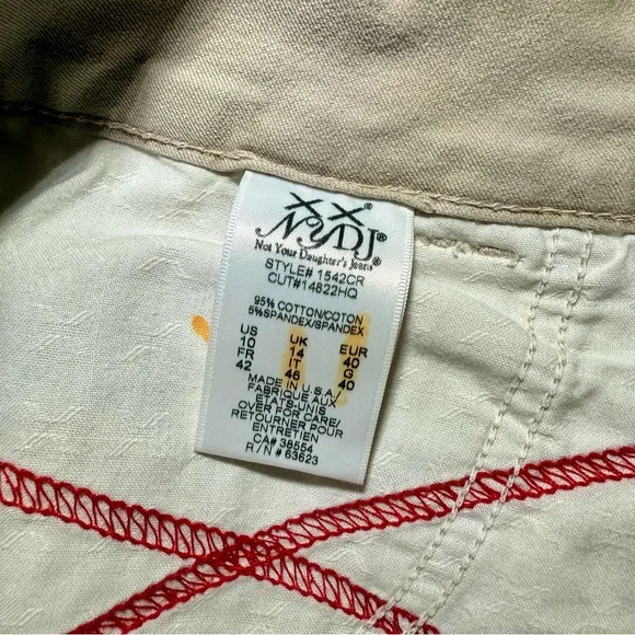 NYDJ‎ Premium Denim Capri Pants – Size 10 - Picture 6 of 9